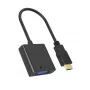 HDMI-VGA-adapter icybox IB-AC502a — HDMI A (isane) VGA-le (emane) adapter