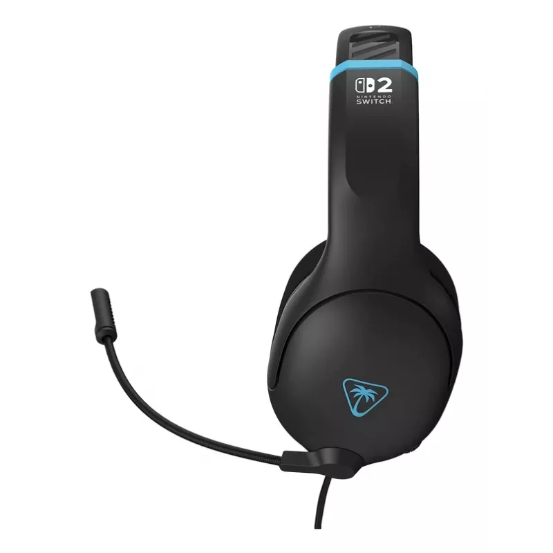 Peakomplekt Turtle Beach Airlite Fit Charcoal Must juhtmega mänguritele ümberpööratav vaigistusmikrofon kõrvapealne mugavus
