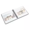 Hama Fine Art fotoalbum Must 30 lehte 14 x 14 cm Spiraalköide