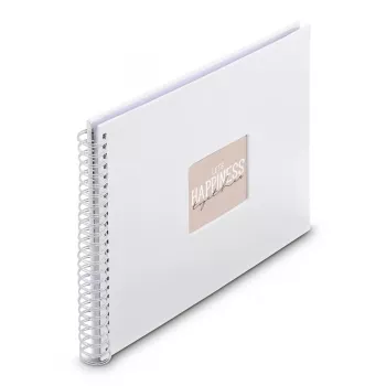 Hama Fine Art fotoalbum valge 300 lehte 10 x 15 cm spiraalköide