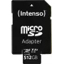 MicroSDXC-kaart Intenso 512GB UHS-I Class 10 3433493