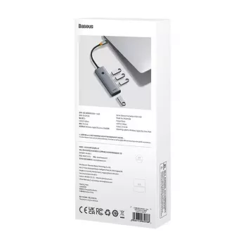 Baseus 4in1 Hub UltraJoy USB-C – USB 3.0 hall kaabel