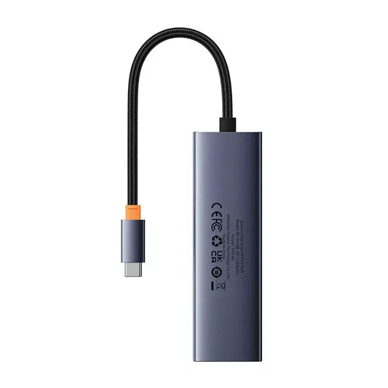 Baseus 4in1 Hub UltraJoy USB-C – USB 3.0 hall kaabel