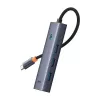Baseus 4in1 Hub UltraJoy USB-C – USB 3.0 hall kaabel