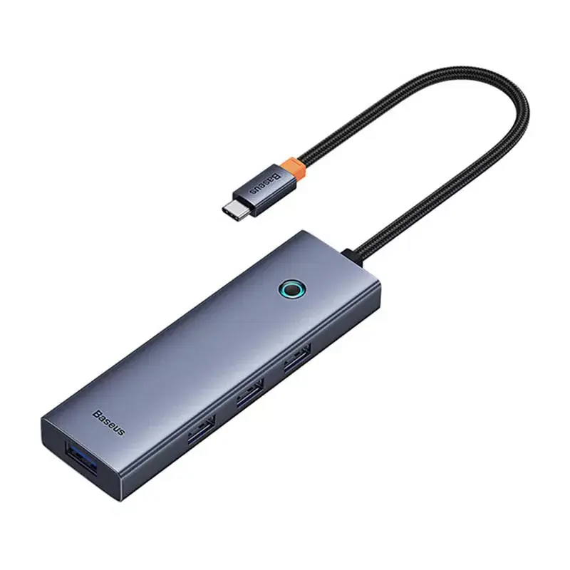 Baseus 4in1 Hub UltraJoy USB-C – USB 3.0 hall kaabel
