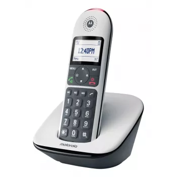 Juhtmeta telefon MOTOROLA CD5001 valge DECT 1,8 GHz, üks telefonitoru