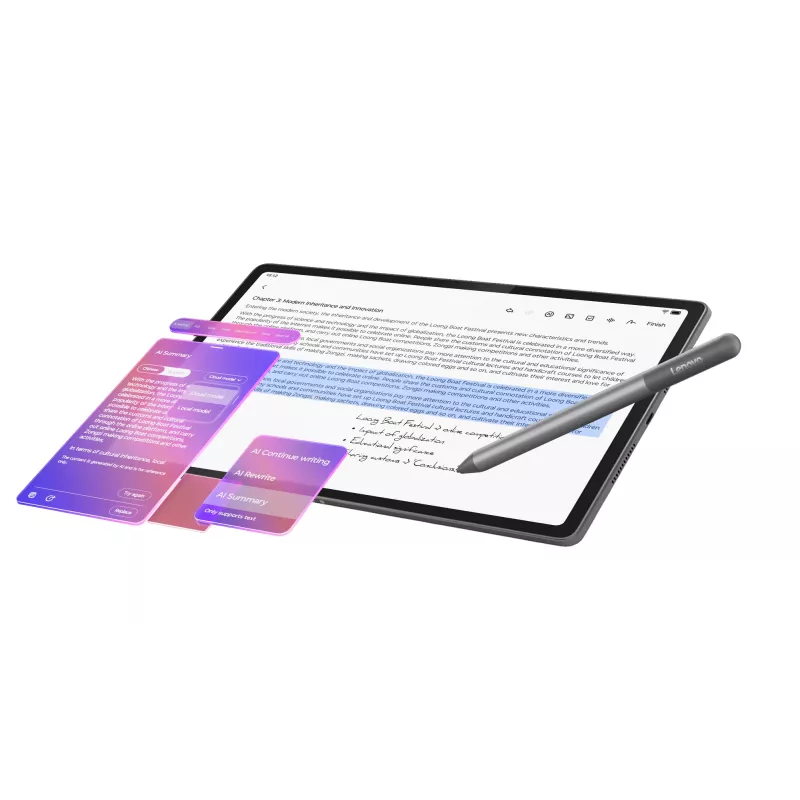 Lenovo Idea Tab Plus Mediatek 256 GB 30,7 cm (12,1 tolli) 8 GB Wi-Fi 5 (802.11ac) Android 15 Hall