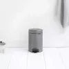 Prügikast Brabantia 113246 3 L ümmargune plaatina