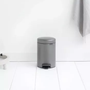 Prügikast Brabantia 113246 3 L ümmargune plaatina