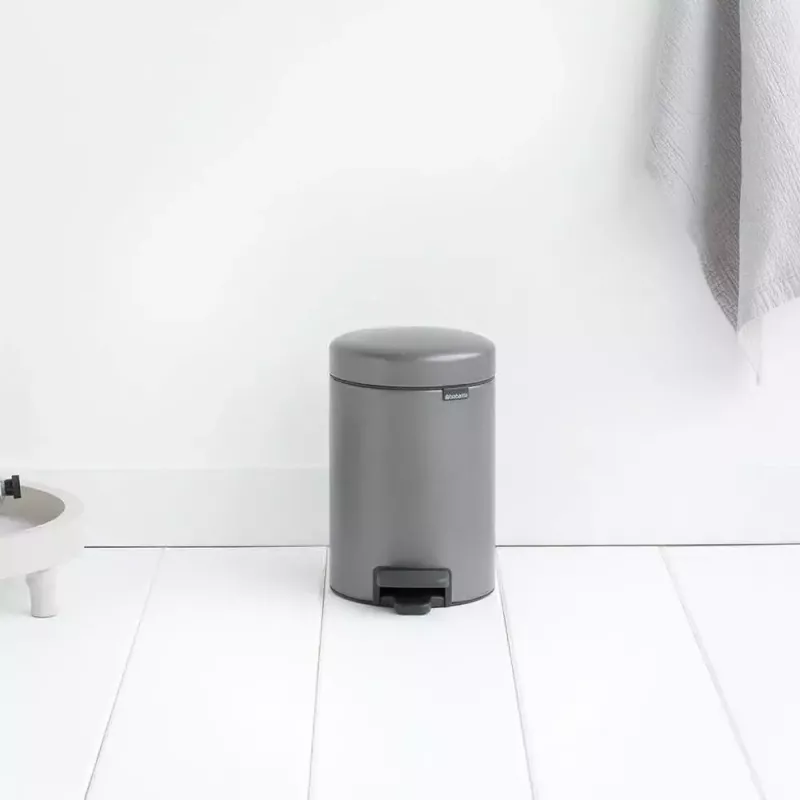 Prügikast Brabantia 113246 3 L ümmargune plaatina