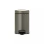 Prügikast Brabantia 113246 3 L ümmargune plaatina