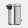 Prügikast Brabantia NewIcon 3L Matt Steel