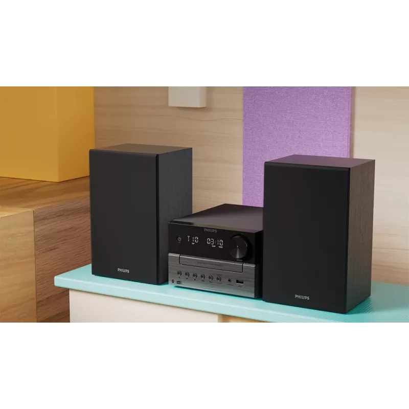 Philips 3000 seeria TAM3505M2/12 koduhelisüsteem Kodune helimikrosüsteem 20 W Must