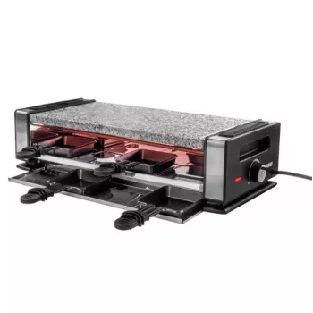 Raclette grill Unold Delice Basic 1200 W 8 inimest Must Roostevaba teras