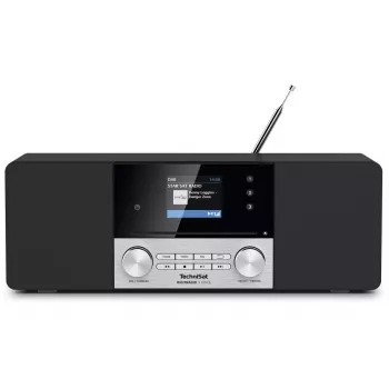 Digiraadio TechniSat DIGITRADIO 3 VOICE Must Hõbedane