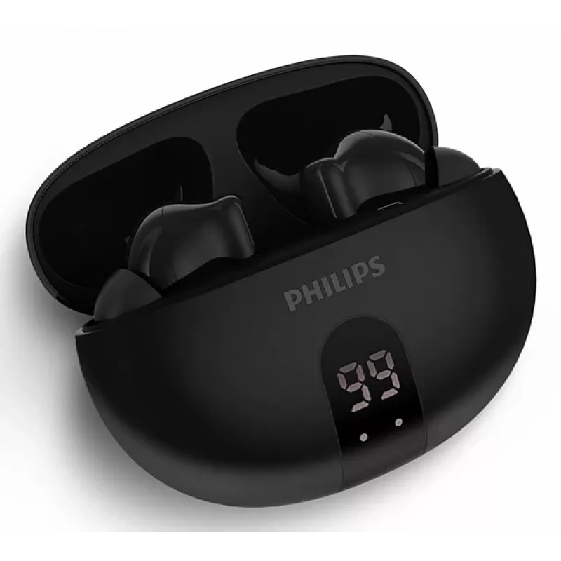 Juhtmevabad kõrvasisesed kõrvaklapid Philips TAT2520BK/00 — Bluetooth, 20–20000 Hz, 10 m leviulatus, 40 g, must