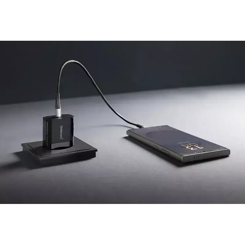Toiteadapter Intenso W20C 20W USB-C Must