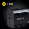 Toiteadapter Intenso W20C 20W USB-C Must