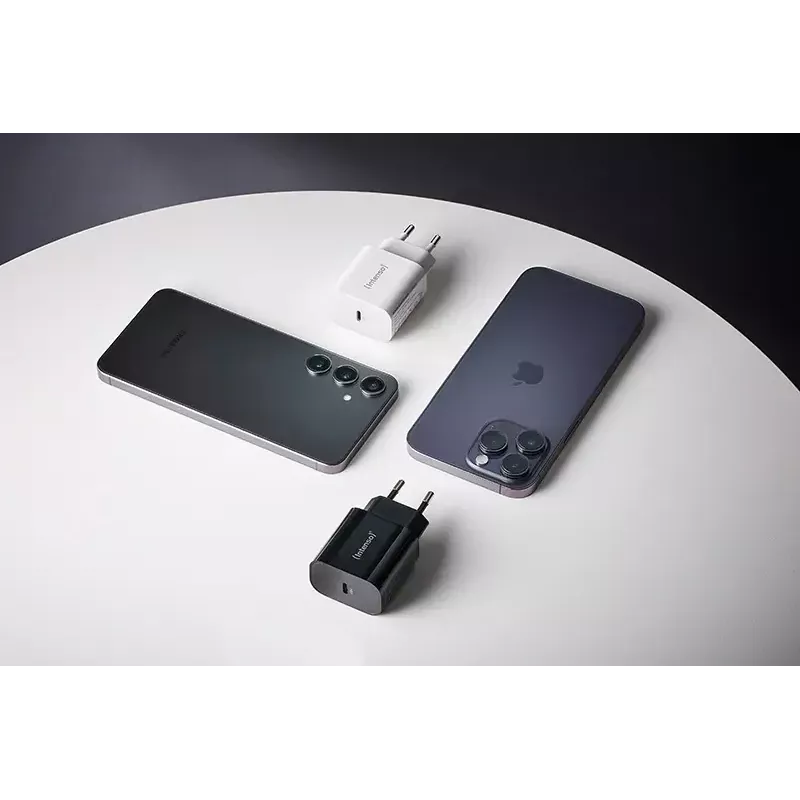 Toiteadapter Intenso W20C 20W USB-C Must