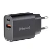 Toiteadapter Intenso W30AC 30W USB-A USB-C Must