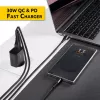 Toiteadapter Intenso W30AC 30W USB-A USB-C Must