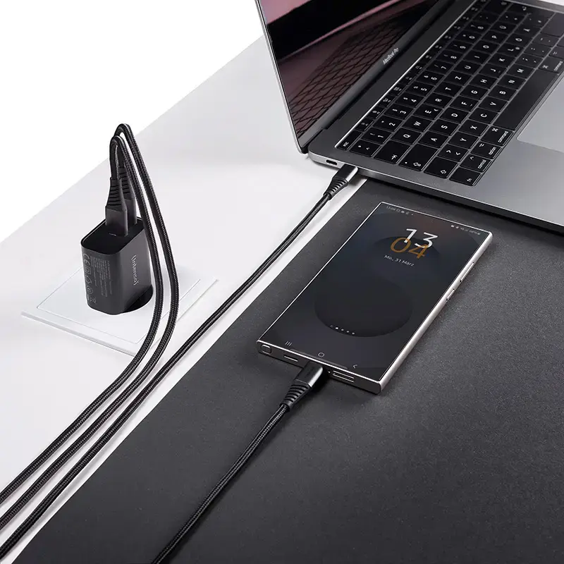 Toiteadapter Intenso W30AC 30W USB-A USB-C Must