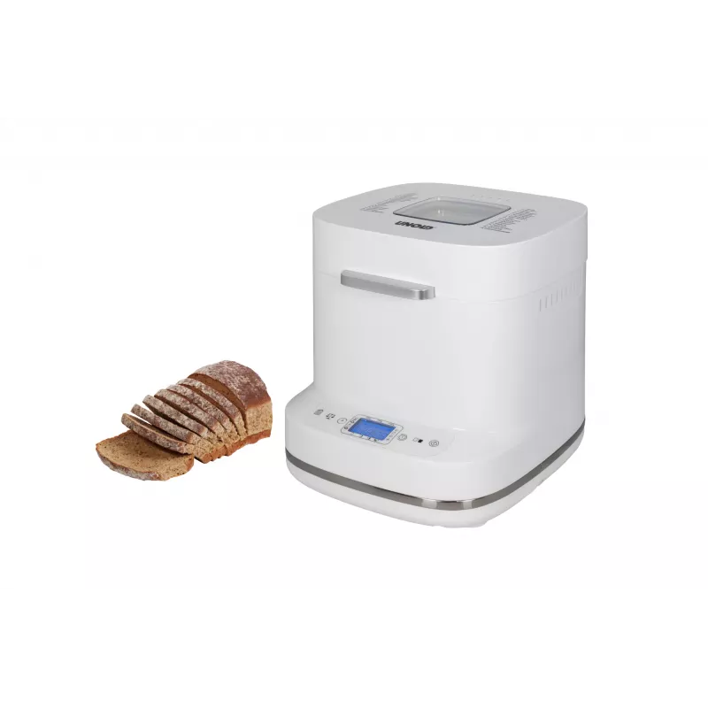 Leivaküpsetaja Unold Esge Backmeister Bernd 68120 — 550 W, max päts 1 kg, valge, plastkorpus