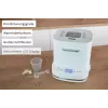 Leivaküpsetaja Unold Esge Backmeister Bernd 68120 — 550 W, max päts 1 kg, valge, plastkorpus