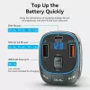 Vention 3-pordiline USB-autolaadija (USB-C + 2× USB-A) 30W/18W/5W must