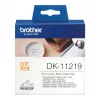 Brother DK-11219 printerisilt valge