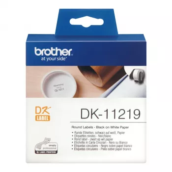 Brother DK-11219 printerisilt valge