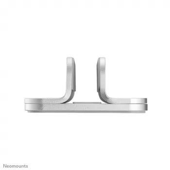 Sülearvutihoidja Neomounts NSLS300SILVER 11–17 tolli, alumiinium, kõrgus 0–42 mm, laius 0–150 mm, sügavus 0–92 mm, hõbedane