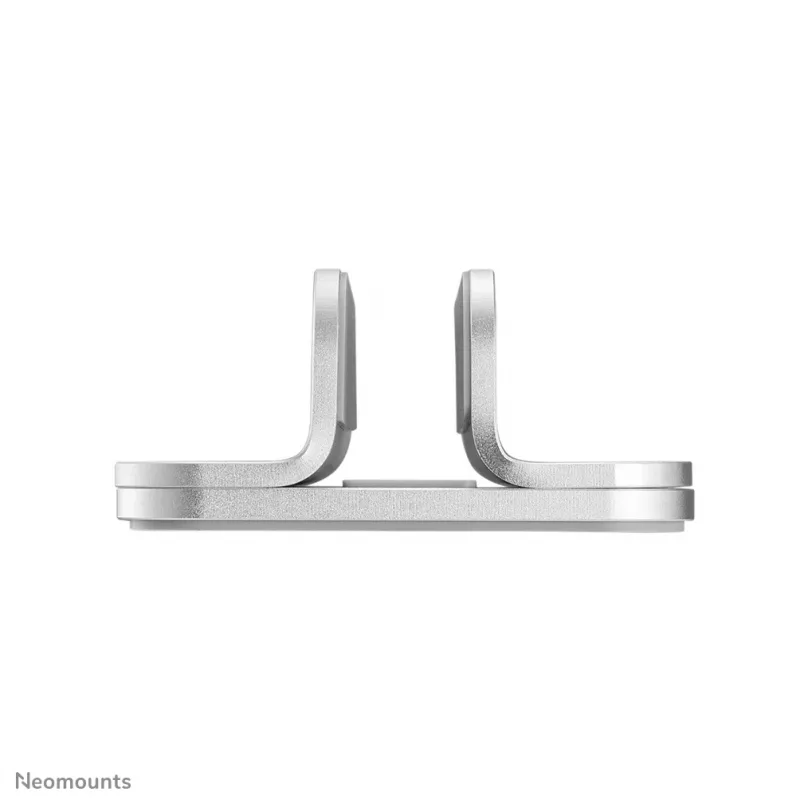 Sülearvutihoidja Neomounts NSLS300SILVER 11–17 tolli, alumiinium, kõrgus 0–42 mm, laius 0–150 mm, sügavus 0–92 mm, hõbedane