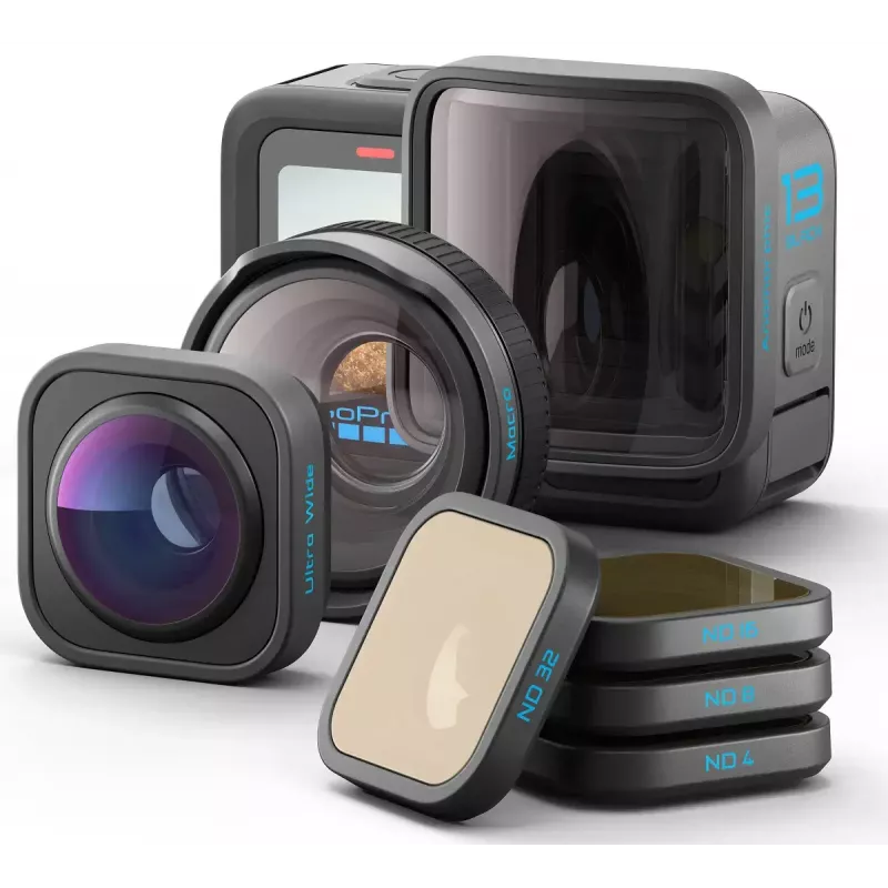 GoPro HERO13 Must ülilai makro anamorfne ND-filter objektiiv