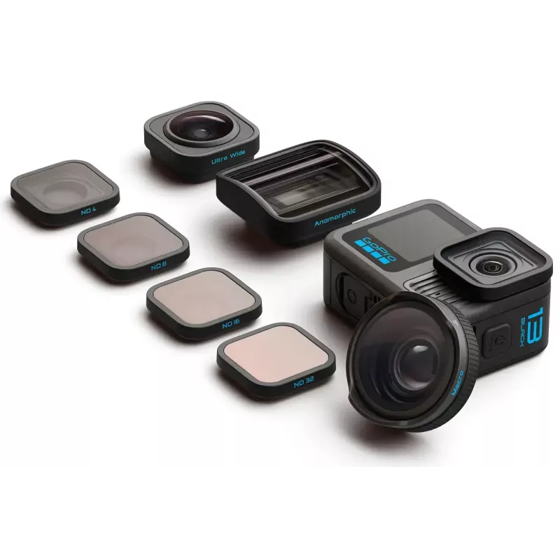 GoPro HERO13 Must ülilai makro anamorfne ND-filter objektiiv