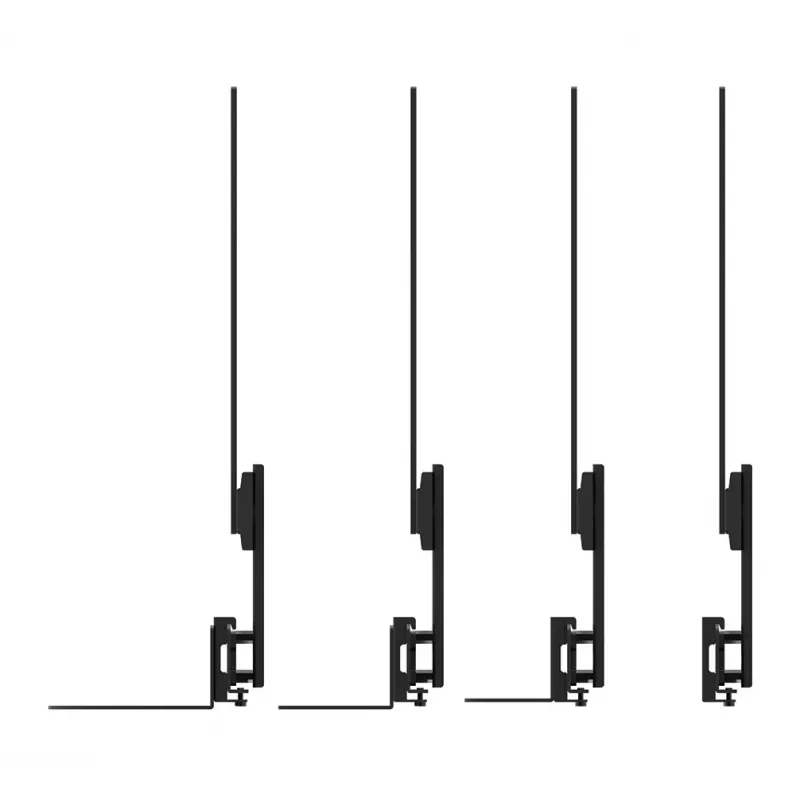 Videobaarikinnitus Neomounts AV30-500BL 43–110-tollistele kuvaritele — VESA kuni 800×600, max 10 kg, laius 900 mm
