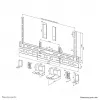 Videobaarikinnitus Neomounts AV30-500BL 43–110-tollistele kuvaritele — VESA kuni 800×600, max 10 kg, laius 900 mm