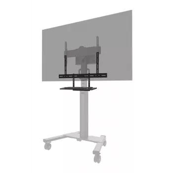 Riiuli klaviatuurikomplekt Neomounts AV40-500BL 43–110-tollistele ekraanidele, VESA kuni 600x400, max koormus 2,5 kg, 900×279×640 mm