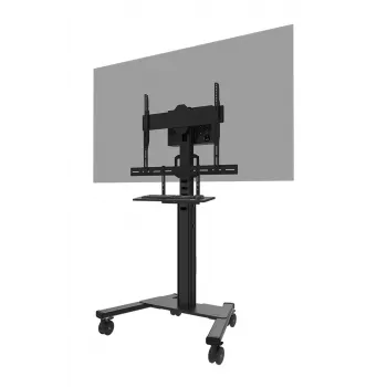 Riiuli klaviatuurikomplekt Neomounts AV40-500BL 43–110-tollistele ekraanidele, VESA kuni 600x400, max koormus 2,5 kg, 900×279×640 mm