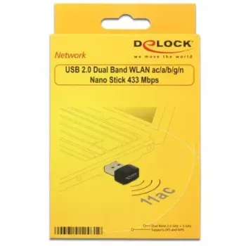 Võrgukaart DeLOCK 12461 WLAN 433 Mbit/s