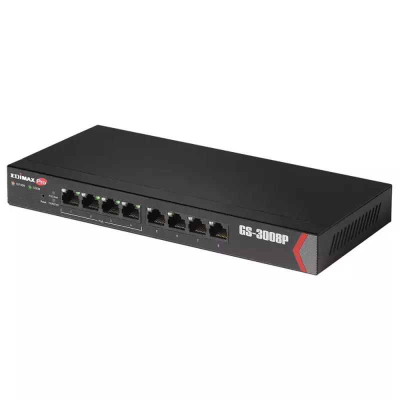 Hallatav kommutaator Edimax GS-3008P