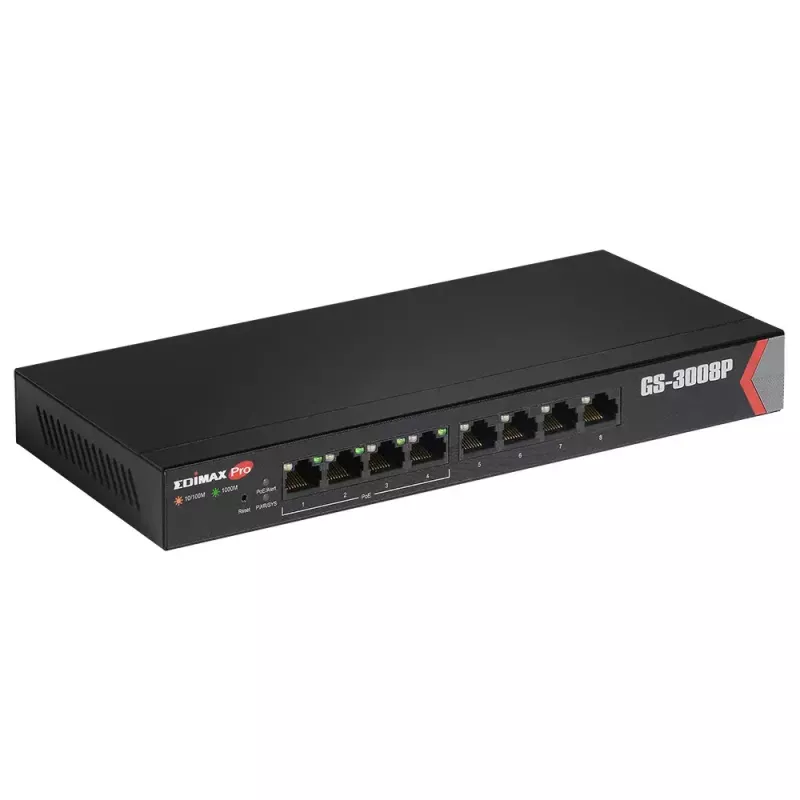 Hallatav kommutaator Edimax GS-3008P