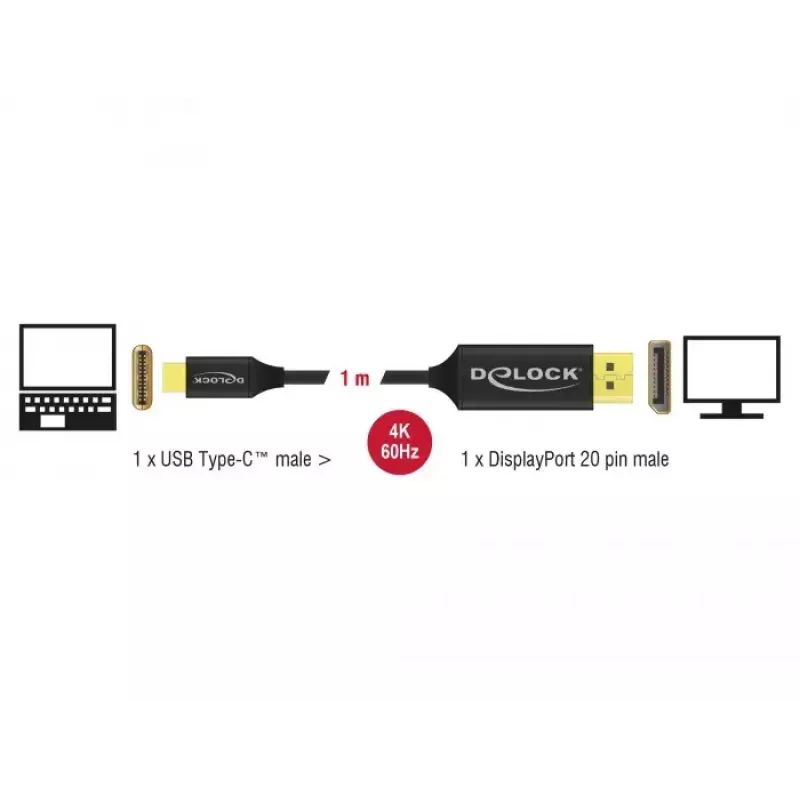 USB-graafikaadapter DeLOCK 83709