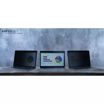 Kahesuunaline plug-in privaatsusfilter KAPSOLO 31,75 cm (12,5 tolli) lai 16:9