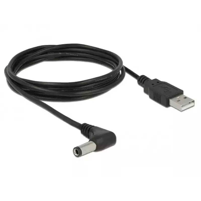 Toitekaabel DeLOCK 85588 USB A 1,5 m must