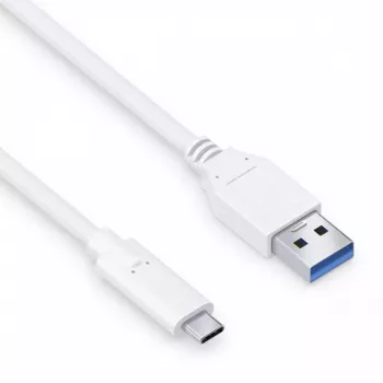 USB-kaabel PureLink IS2610-010 USB 3.2 Gen 2 1m USB C USB A Valge