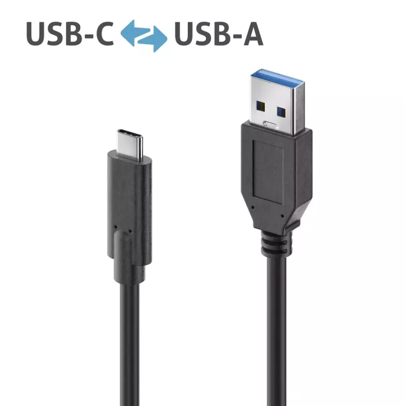 USB-kaabel PureLink IS2611-010 USB 3.2 Gen 2 1m USB C USB A Must