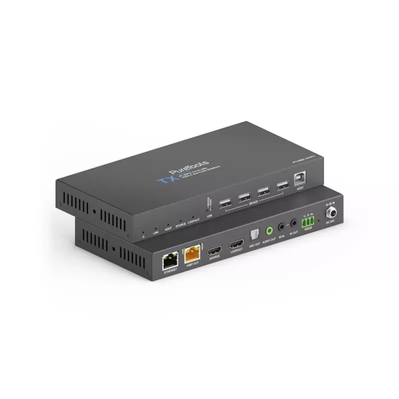 AV-saatja ja -vastuvõtja PureTools PT-HDBT-1010 100 m 18 Gbit/s