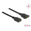 DisplayPort-kaabel emane-emane paneelikinnitusega DeLOCK 87099
