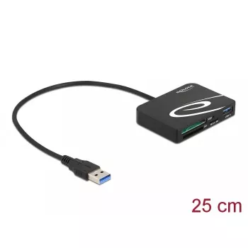 Kaardilugeja DeLOCK 91756 Must MicroSD SD MMC USB 5 Mbit/s